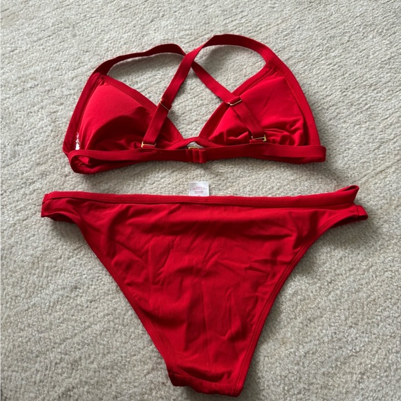 Red Bikini Set - Picture 2 of 2